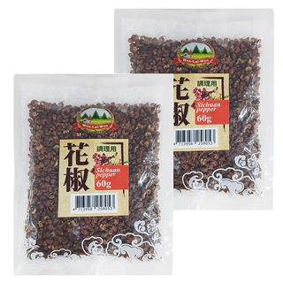 旺來旺 花椒 調理用, 60g, 2包