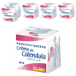 BOIRON 布瓦宏 金盞花雪花霜 呵護全家人肌膚 20g, 6盒