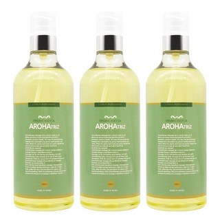 AROHATRiZ 身體精油 柏樹薄荷 綠瓶, 500ml, 3瓶