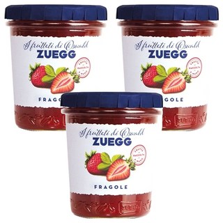 ZUEGG 草莓醬, 320g, 3罐