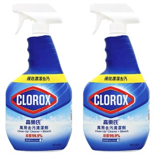 CLOROX 高樂氏 萬用強力去汙清潔劑, 全方位居家清潔, 30秒去汙除臭殺菌, 946ml, 2瓶