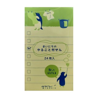 歡樂備忘錄 11762 小, 企鵝, 1本, 24枚入