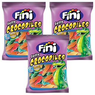 Fini 飛尼 鱷魚造型軟糖 無麩質 0%脂肪, 90g, 3包