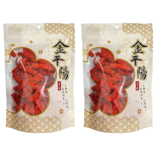 金平陽嚴選 蜜沙茶魚片 (台灣風味零食/魚肉製品/休閒零食), 160g, 2包