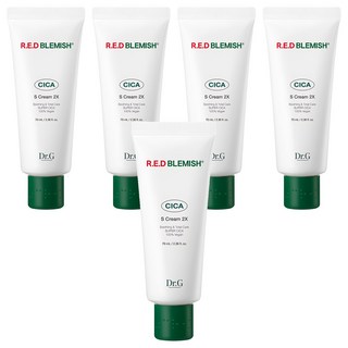 Dr.G Red瑕疵積雪草S乳霜, 70ml, 5個
