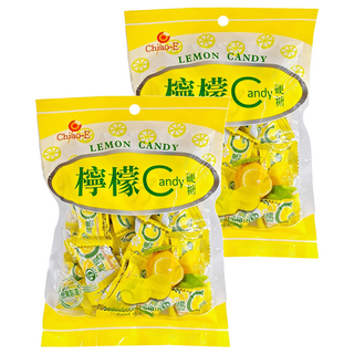 Chiao-E 巧益 檸檬Candy硬糖, 140g, 2袋