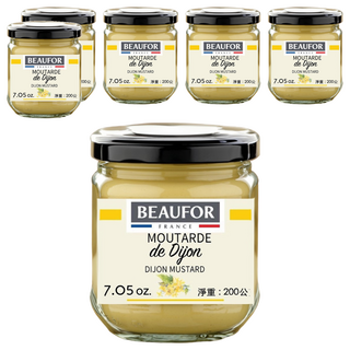 BEAUFOR 堡芙 法式芥末醬, 200g, 6罐