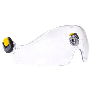 PETZL VIZIR 面鏡 透明 短面罩 適用於VERTEX和STRATO頭盔 EASYCLIP A015AA00, 1個, 80g