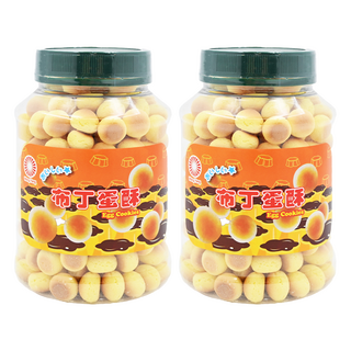 旺揚 活力蛋酥 布丁 Egg Cookies, 160g, 2罐