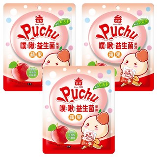 義美 噗啾益生菌果凍 蘋果, 247g, 3包