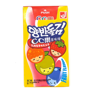 JIN TA YEOU 金大有 CC樂果味糖 24盒, 240g, 1組