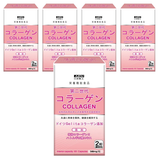 AJIOU 日本味王 第二代膠原蛋白 膠囊, 540mg, 60顆, 5盒