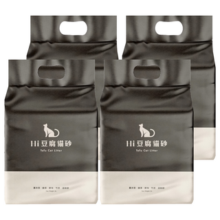 Hi 豆腐貓砂, 2kg, 4袋, 竹炭