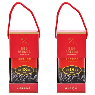 HOHOCHA 喝喝茶 頂級台茶18號 紅玉 Ruby, 75g, 1入, 2罐