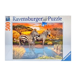 Ravensburger 維寶 拼圖 12歲以上, 斑馬, 500片, 1盒