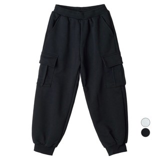 스파오키즈 아동용 프렌치테리 카고 조거 스웨트 팬츠