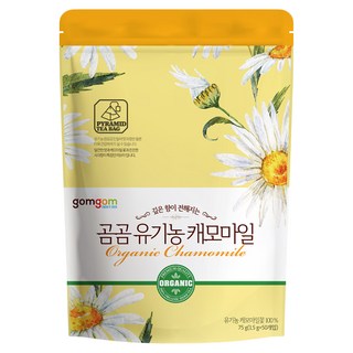 gomgom 洋甘菊茶, 1.5g, 50包, 1袋