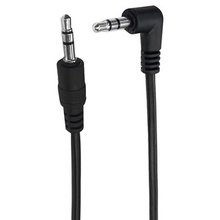 i-gota 愛購它 L型 立體聲音源線 3.5mm公對母 90度, 35PP03-L, 1條