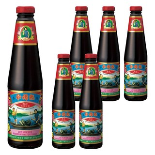 李錦記舊庄特級蠔油 優質牡蠣提鮮味美 無添加防腐劑, 510g, 6瓶