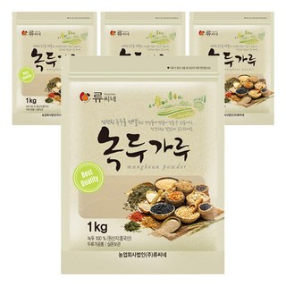 柳氏綠豆粉, 1kg, 4個