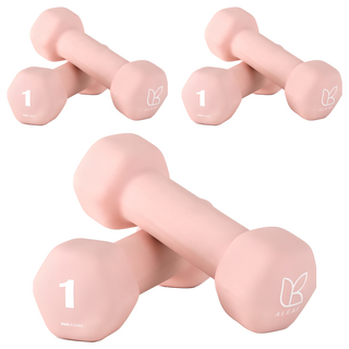 아리프 네오프렌 선인장 아령, 1kg, 6개