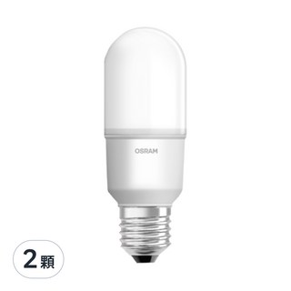 OSRAM 歐司朗 STICK LED 燈泡 7W E27, 晝光色, 2顆