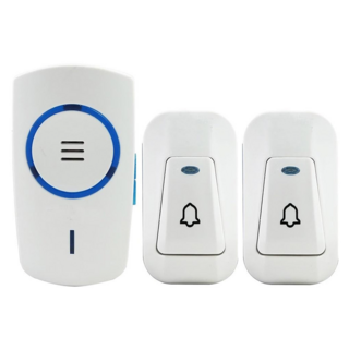 LONG PING 插電式 二對一 緊急看護門鈴, 1組