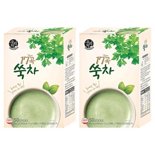 우리차 17곡쑥차, 17g, 50개입, 2개