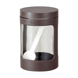 ASVEL 多彩玻璃調味罐, 附小湯匙, 鈉鈣玻璃材質, 簡約大方, 470ml, 1個