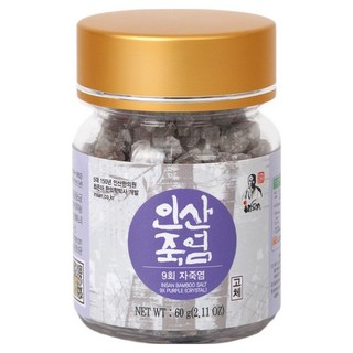 인산죽염 자죽염, 1개, 60g