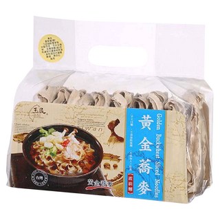 玉民 台灣黃金蕎麥麵 波浪麵, 450g, 1包