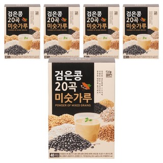 TEA GARDEN 黑豆20種穀物麵茶粉, 800g, 5盒