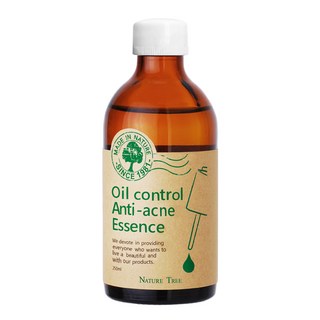 NATURE TREE 自然樹 控油抗痘精華液 250ml, 茶樹精油平衡油脂分泌, 收斂毛孔，使肌膚水嫩細緻, 1瓶