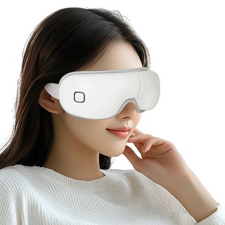 808 무선 온열 진동 바디아이 안마기, 소프트화이트