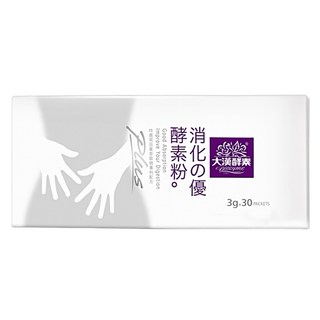 大漢酵素 消化の優酵素粉Plus 30包, 3g, 1盒