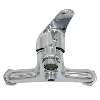 雙手萬能 極緻沐浴龍頭 主體, 銅鍍鉻材質, 陶瓷軸心, 17 x 9.9 x 15cm, 1盒