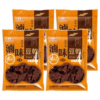 凱岳 頭等艙滷味豆乾 全素非基因改造, 300g, 4包