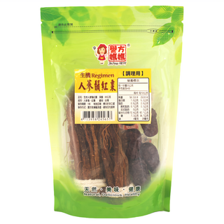 譽方媽媽 生機人蔘鬚紅棗, 80g, 1包