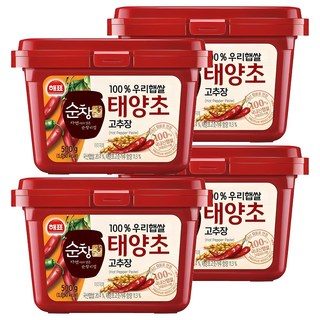 Sunchanggong 韓式辣椒醬, 500g, 4個