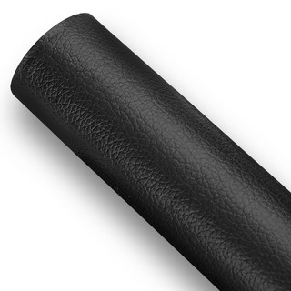 ABOUT HOME 人造皮革修補貼片 改造貼紙, 黑色