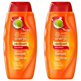 MAKARIZO 峇里島 纖維療法調理洗髮精 04 橄欖, 170ml, 2瓶