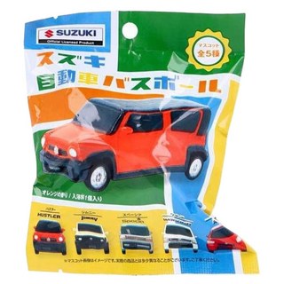 SK JAPAN 鈴木汽車 SUZUKI 沐浴球 入浴劑 全五種 柑橘香, 1個, 75g