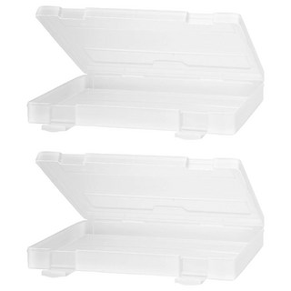 SHUTER 樹德 livinbox 厚片胖胖盒, 透明白色, 2個