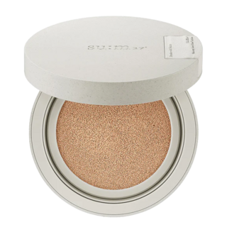su:m37° 甦秘 花漾純萃亮采氣墊粉餅 SPF50+/PA+++, 02 自然色, 1組