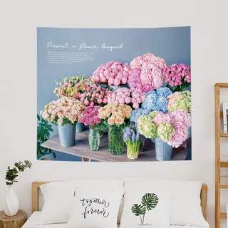 大型布藝海報, 花卉療癒