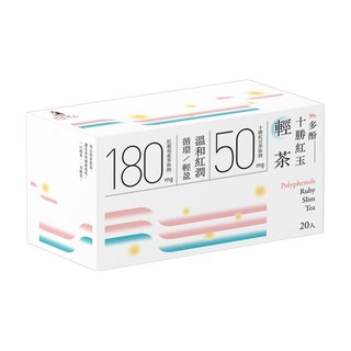 Lohas Traveller 光茵樂活 十勝紅玉輕茶 台灣精品紅玉紅茶 含紅豆種皮萃取, 4.5g, 20包, 1盒