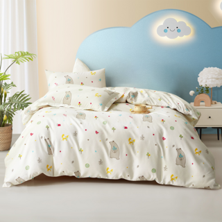 J-bedtime 床寢時光 舒柔棉兩用被床包組 台灣製 SW6915M-H