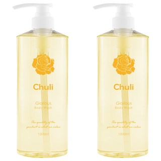 Chuli 初梨 香水調胺基酸沐浴乳 光韻 1L, 2瓶