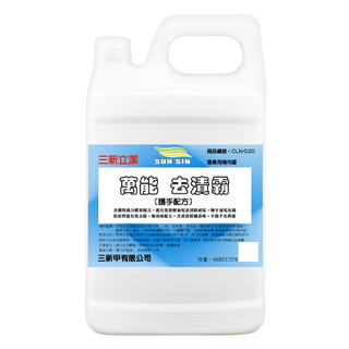 SUN SIN 三新立潔 萬能去漬霸 補充瓶 含獨特強力酵素配方 含淡淡柑橘香味, 4L, 1桶