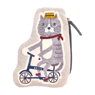 kUSUgURU JAPAN 日本眼鏡貓 Ketta Rinrin隱藏版角色系列 零錢包